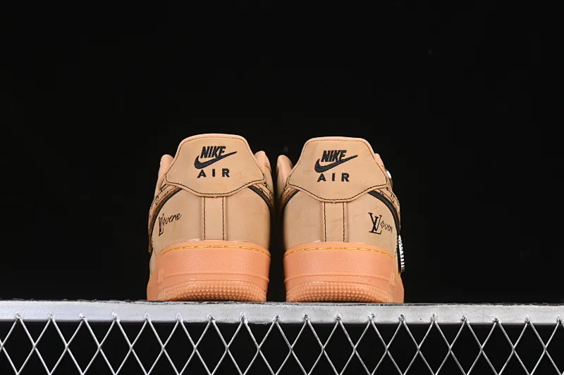 All categories Nk Air Force 1 Air Force series Nk Air Force 1 Low Air Force low-top Nike Air Force 1'07 Low LV joint wheat print Air Force 1 low-top casual sneakers DK0188-082